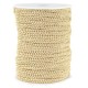 Fashion wire flat 5mm Beige-gold
